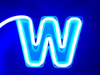 Neon Sign Alphabet + Numbers