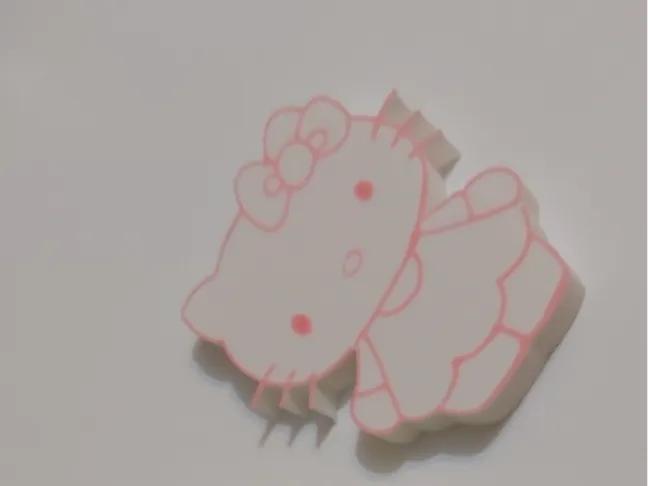 Simple Hello Kitty Pendants (Fast Print)