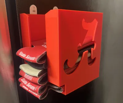 Script A bama coozie holder