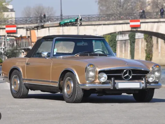mercedes 280 SL pagode silhouettev