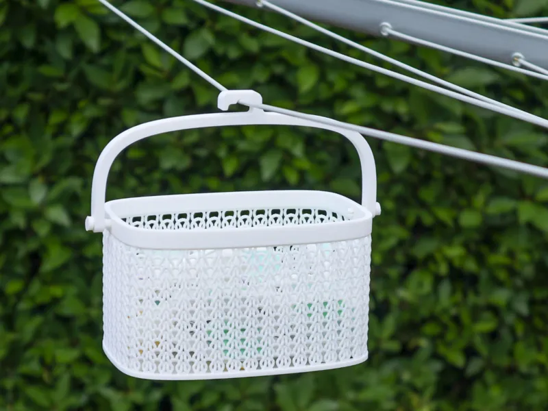 Woven-Style Peg Basket