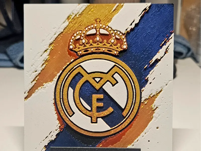 Real Madrid Painted