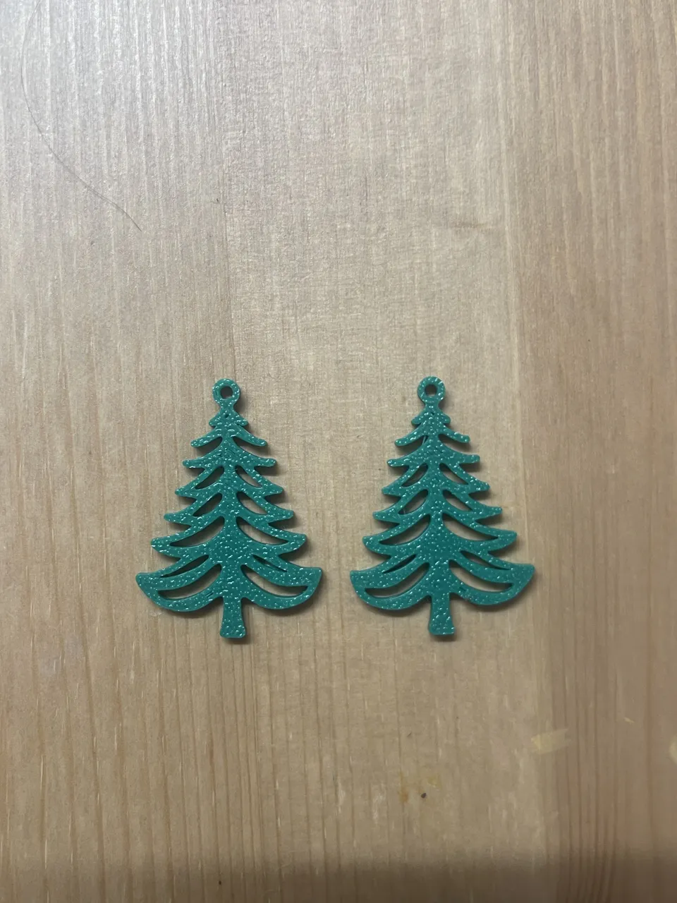 Christmas tree Earrings view 2