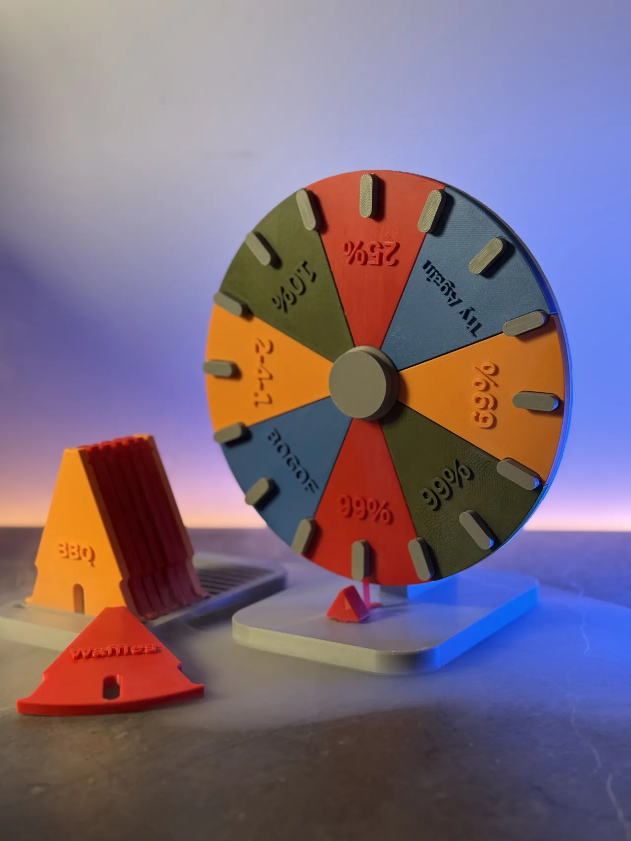 Personalised Spinning Wheel! Make your own luck! view 4