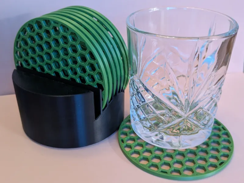 Honeycomb Coaster Set