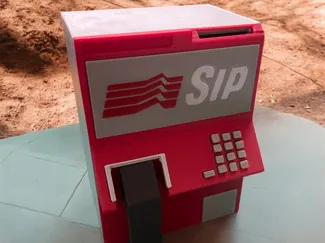 Salvadanaio  Telefono a gettoni SIP