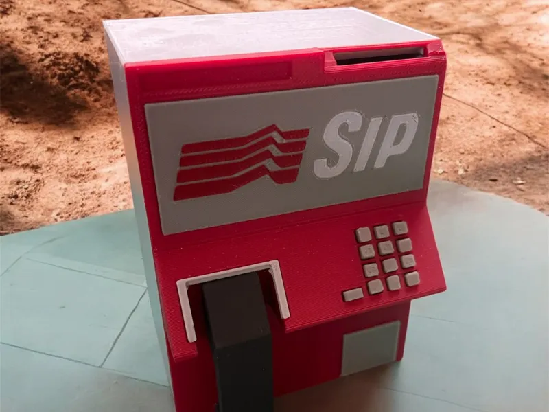Salvadanaio  Telefono a gettoni SIP