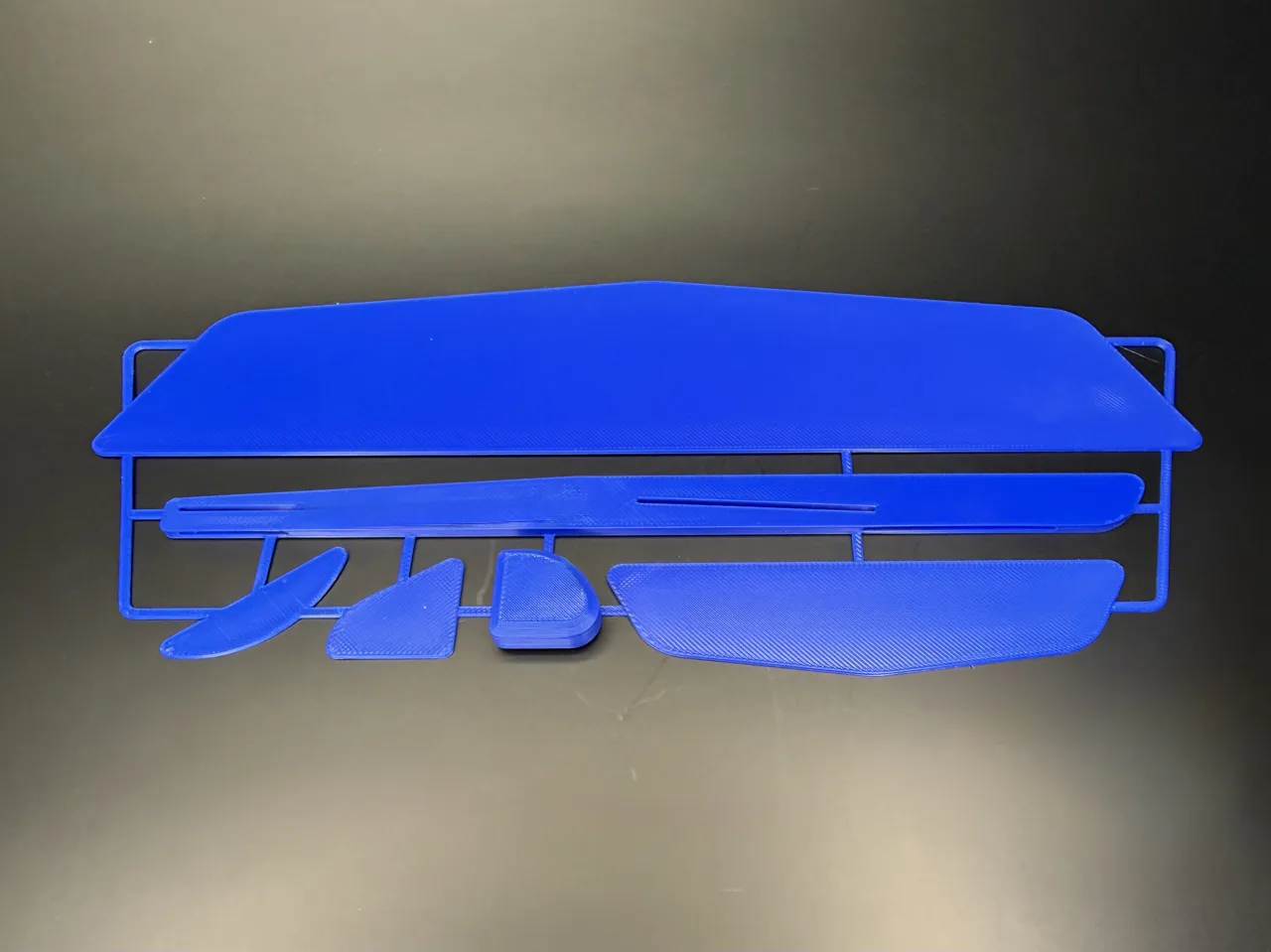 Print & Fly Kit Card Plane view 3