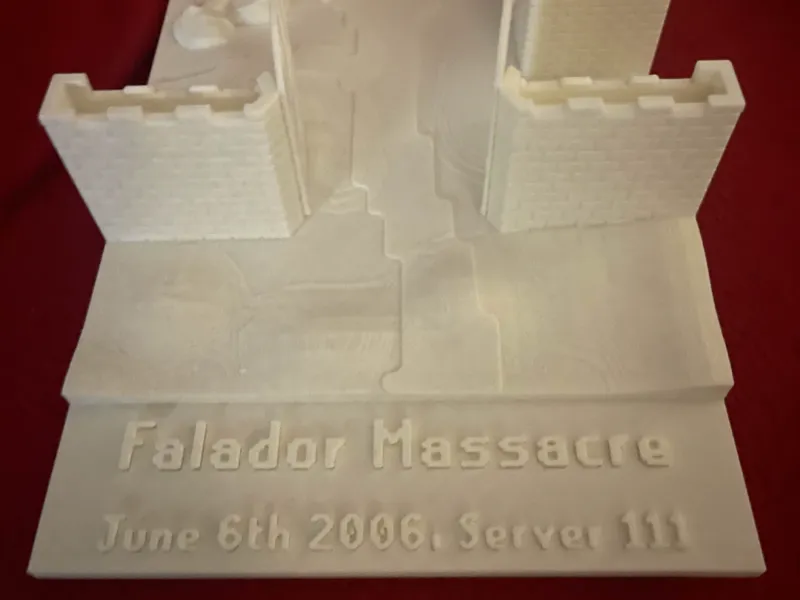 Runescape Falador Massacre Diorama