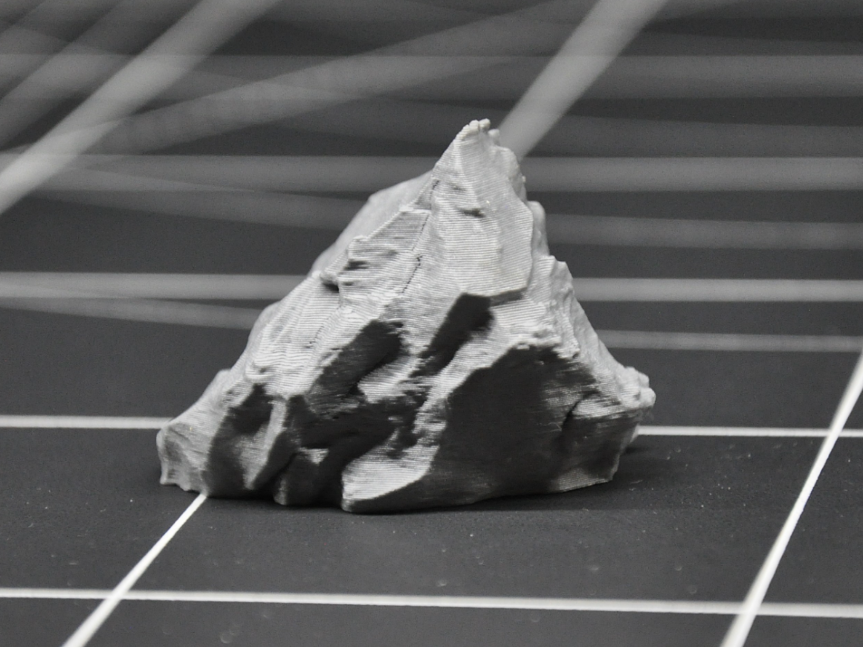 Miniature terrain - Small rock #2