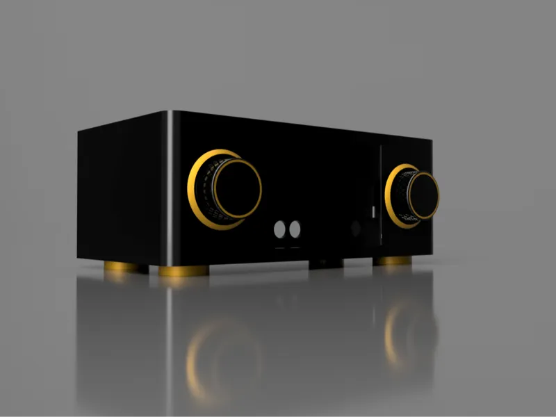 YoRadio Case / 2xKnob / ESP32 N16R8 / ST7796 3.5''
