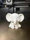 Cute Baby Elephant Mini Size