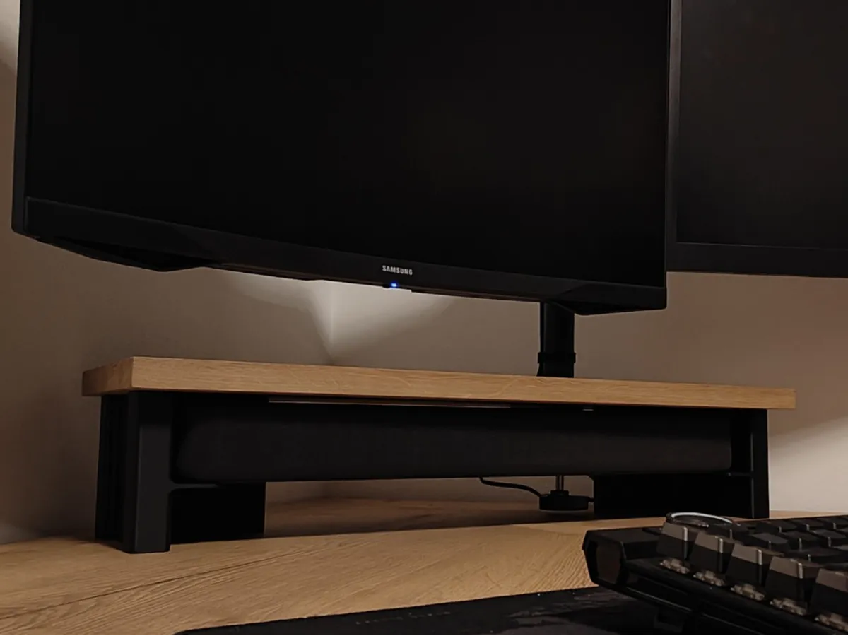 Tv Mount Riser Monitor Riser & Amazon Fire TV Soundbar Mount - Free 3D Print Model ...