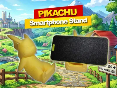 Pikachu Phone Holder