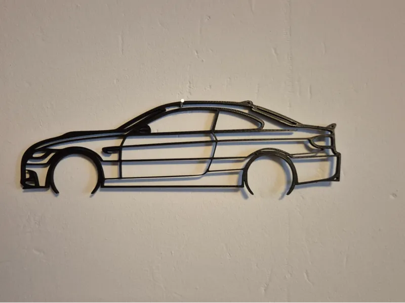 BMW E92 M3 Silhouette