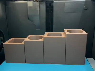 Ascending Pen Holder - 4 Sections