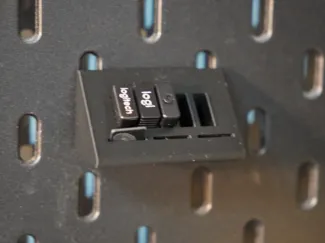 ikea skadis USB/SD card holder
