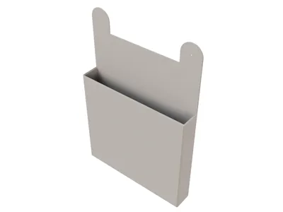 Wall-mounted sticker holder