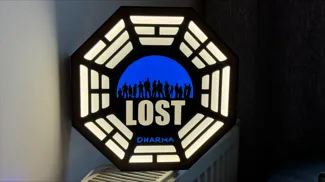 LOST TV Series Dharma Lightbox