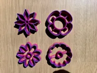 Emporte-pièce fleur pour biscuits et pâte à modeler — photo 1
