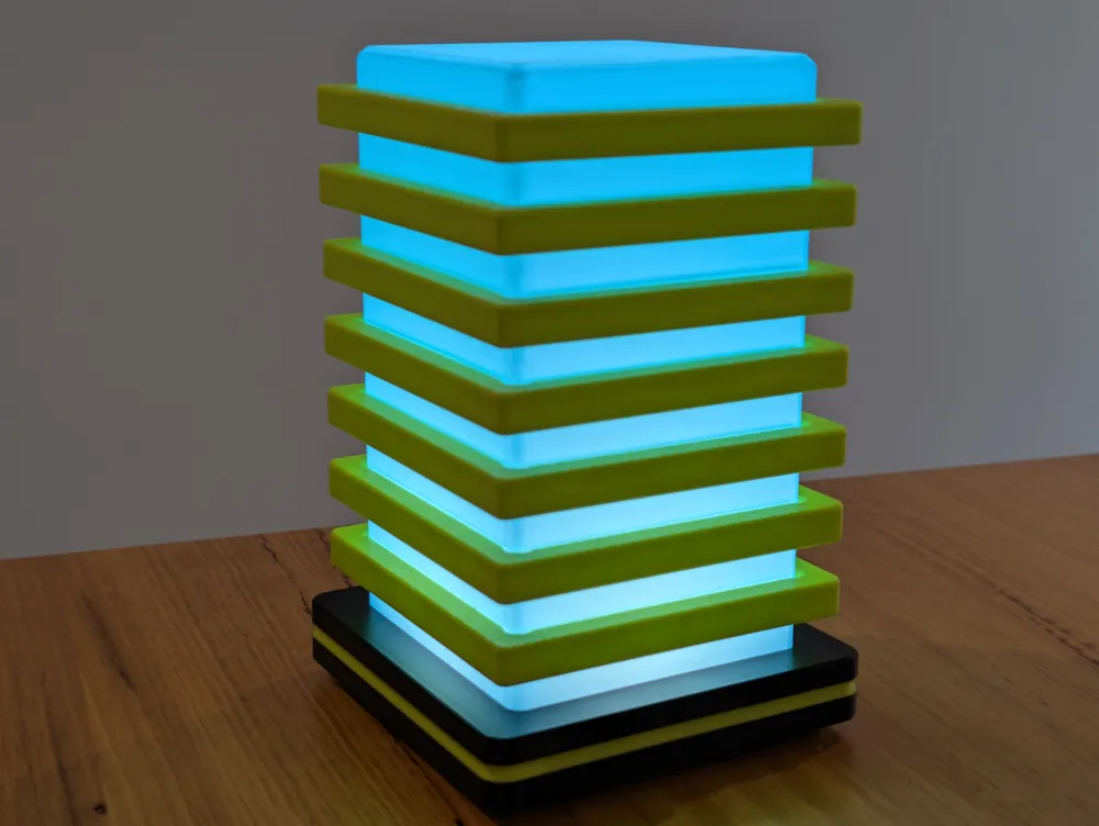The Array Lamp - For LED Lamp 001 - No AMS/No Glue - Free 3D Print ...