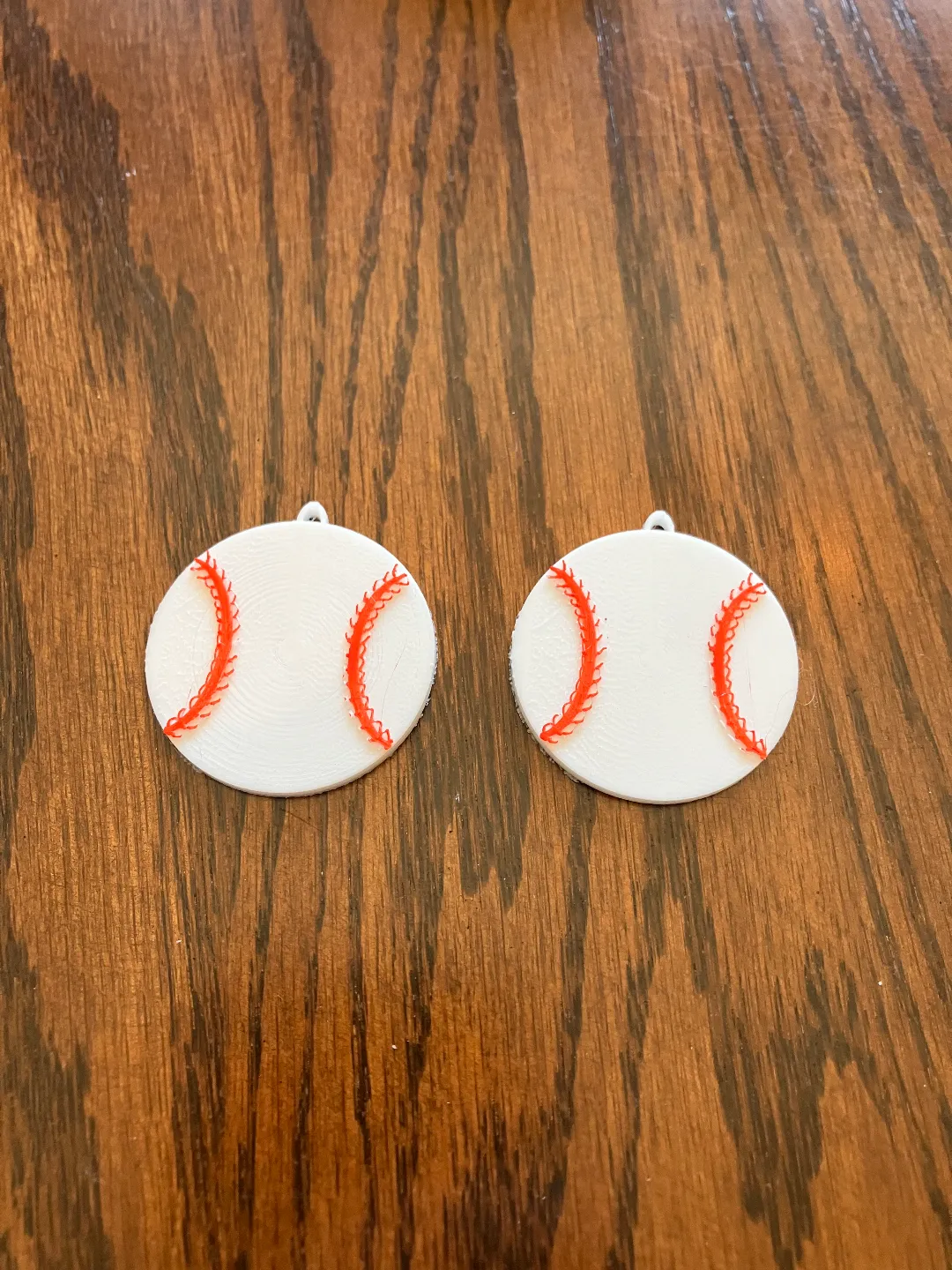 Baseball Earrings view 2