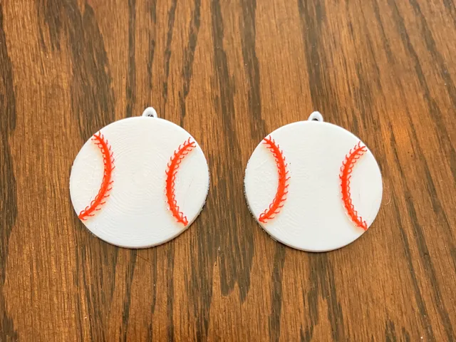 Baseball Earrings
