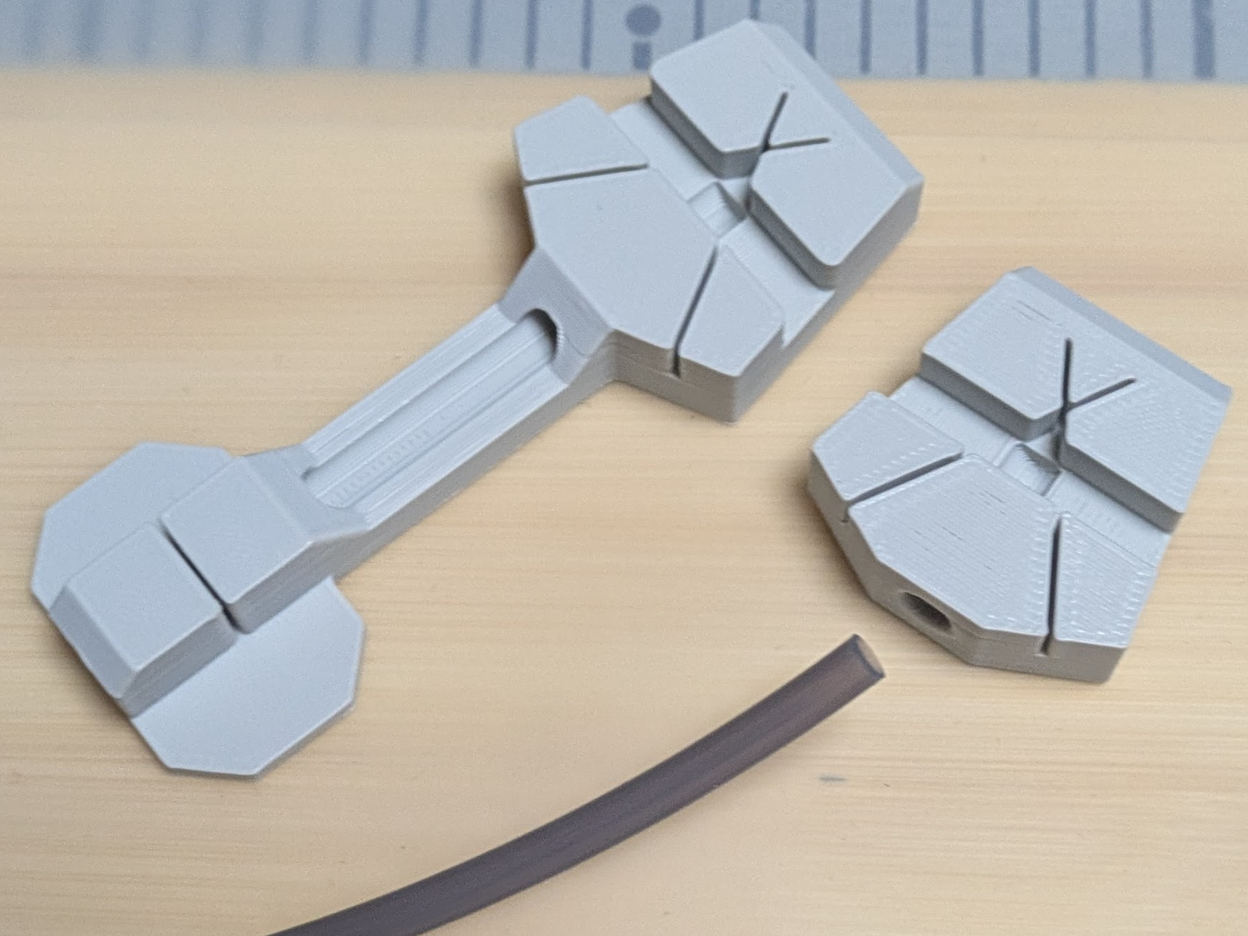 PTFE Tube Cut & External Chamfer Tool