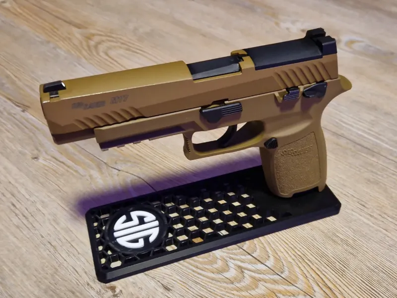 SigSauer P320 M17 Pistol Weapon Stand Airsoft 