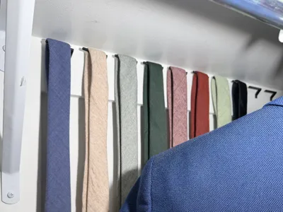 Mini Neck Tie Hangers- Behind the Shirts