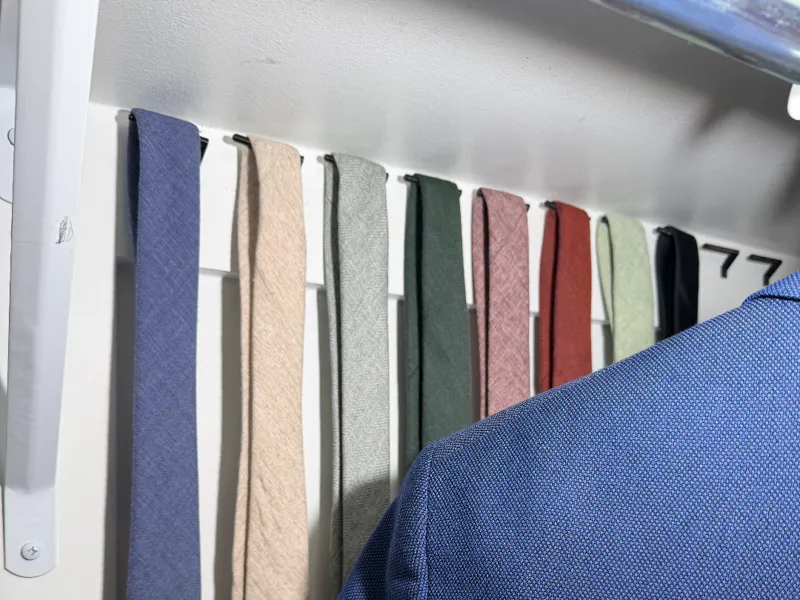 Mini Neck Tie Hangers- Behind the Shirts