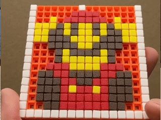 Mario 8 bit SnapPixel Mosaic Board
