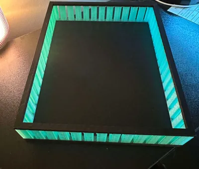 Remix-Dice Tray for Under D20 Dice Gumball Machine
