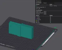 0.6mm nozzle, 0.2mm layer, 4 walls, 15% infill