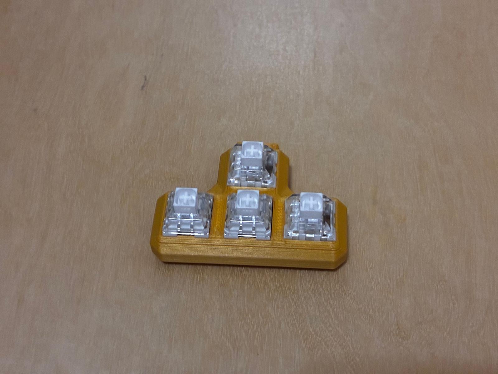 4 Button Clicker Keychain - Free 3D Print Model - MakerWorld