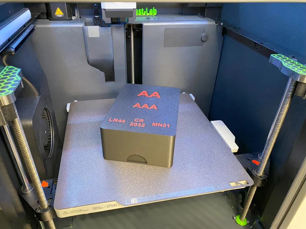 Battery Storage Box 24 X AA + 24 X AAA + Buttons by @Beast-Lab ...