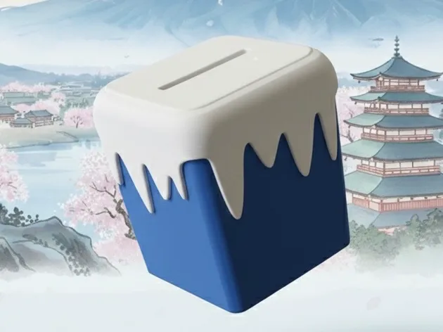 Fuji Piggy Bank