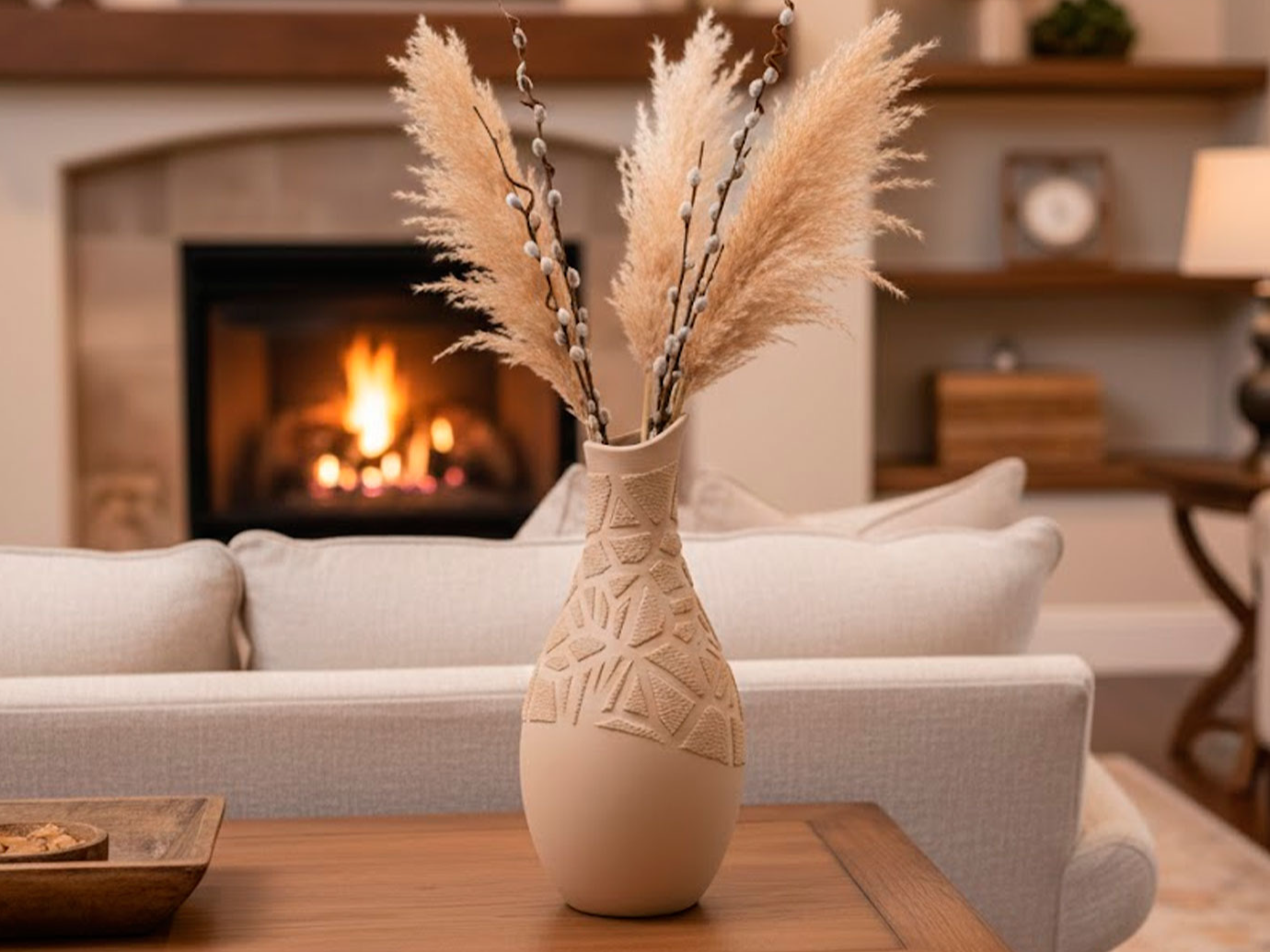 Vaso Voronoi FuzzySkin moderno ed elegante - Calla