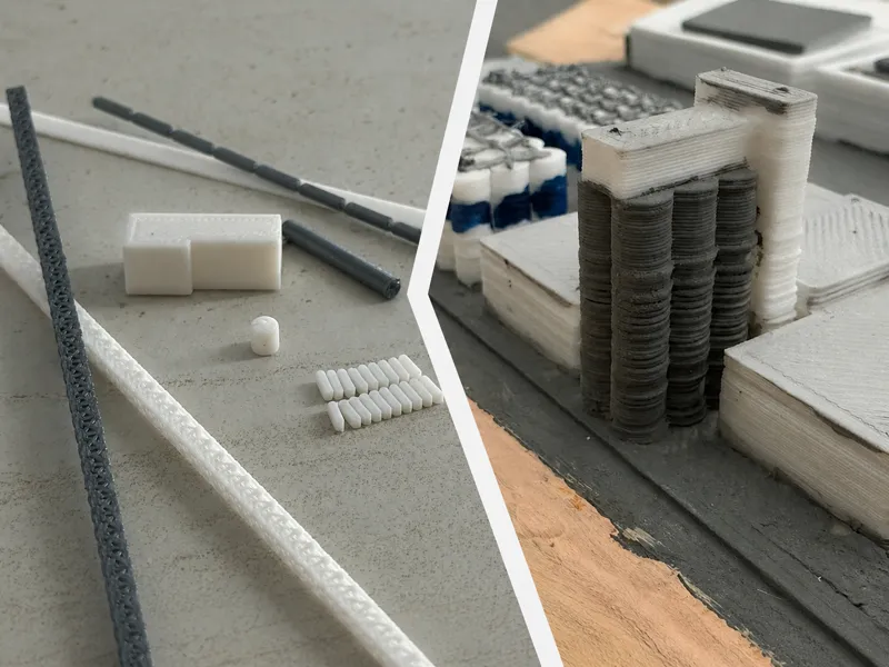 Diorama pieces set - Industrial theme