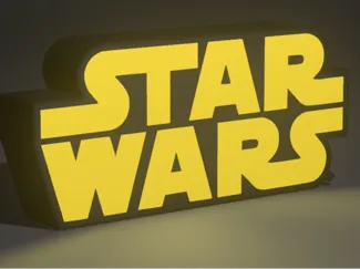Star Wars light box