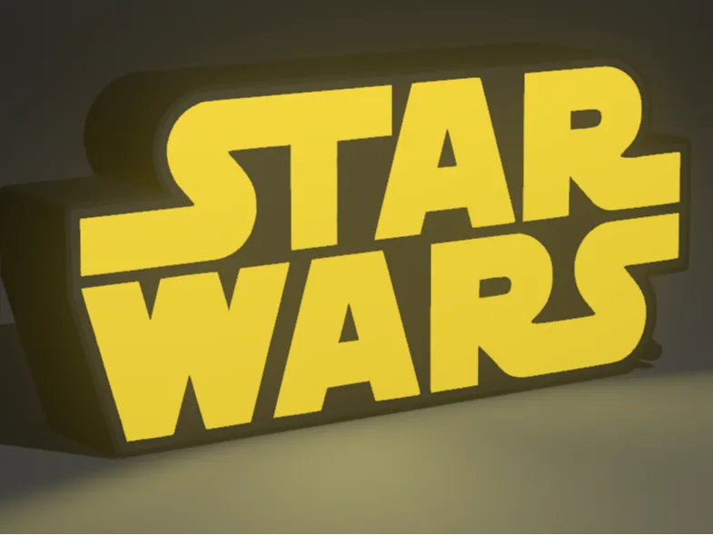 Star Wars light box