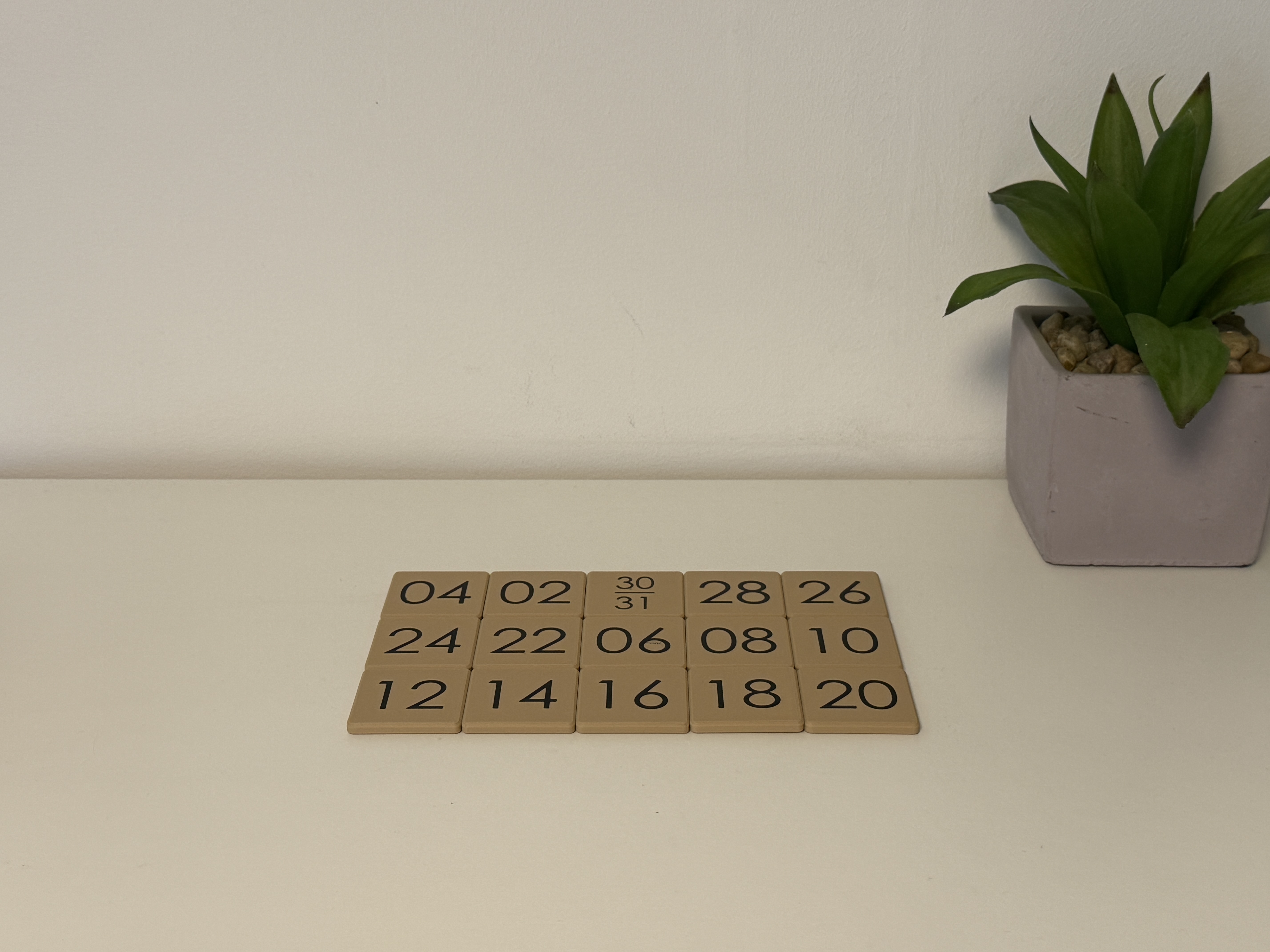Miniatura 1 do modelo 3D INfinity Calendar