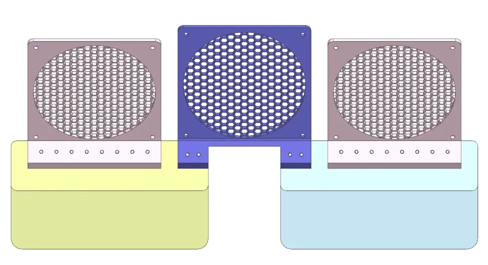 Screenprint Fans Screen fan, 120mm computer fan - Free 3D Print Model - MakerWorld
