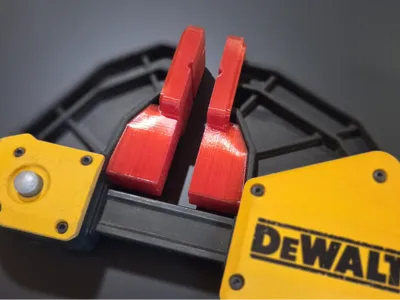 DeWalt 600lb Trigger Clamp Pads - Full Throat