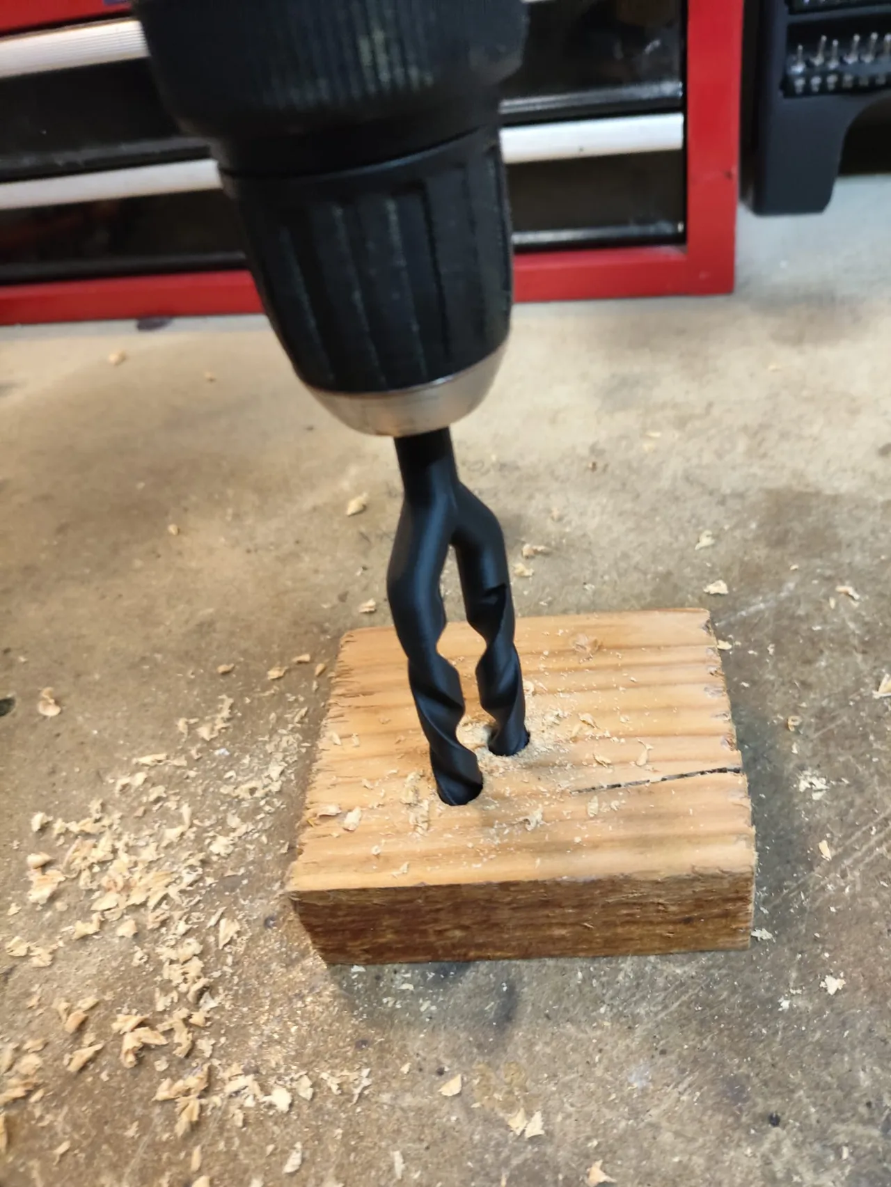 The Double Drill view 3