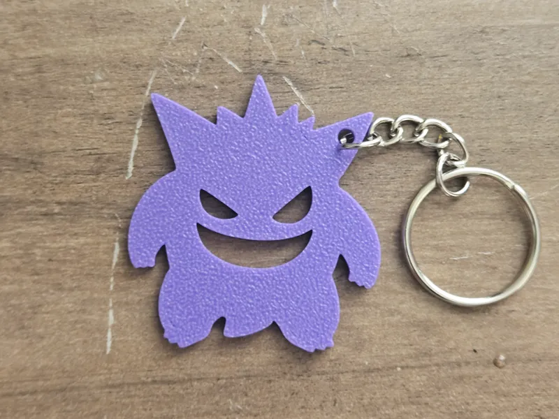 Gengar pokemon Keychain