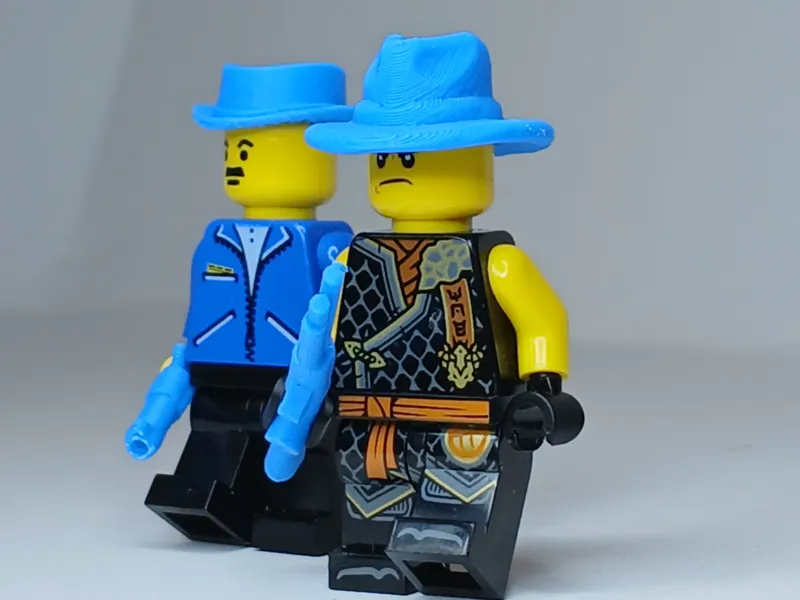 Fedora Hat Minifigure Brick