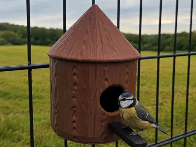 Birdhouse for the Fäncel - Wood Look