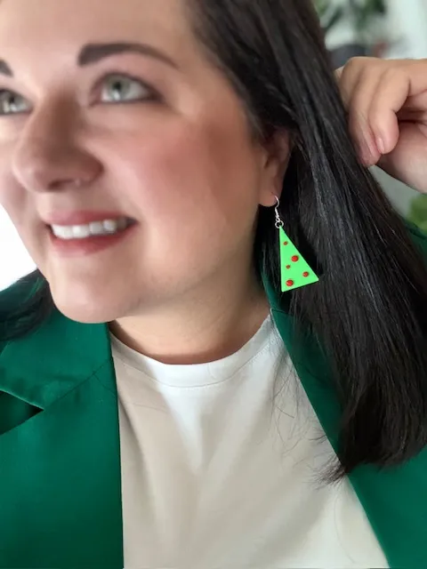 Christmas Earring view 3