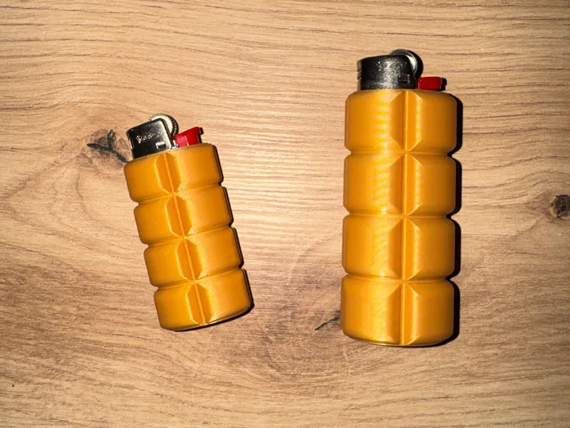 BiC Mini and Maxi Sleeve - Puffer Jacket / Grenade